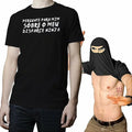 Camiseta Ninja Unissex - "Me pergunte sobre meu disfarce ninja"