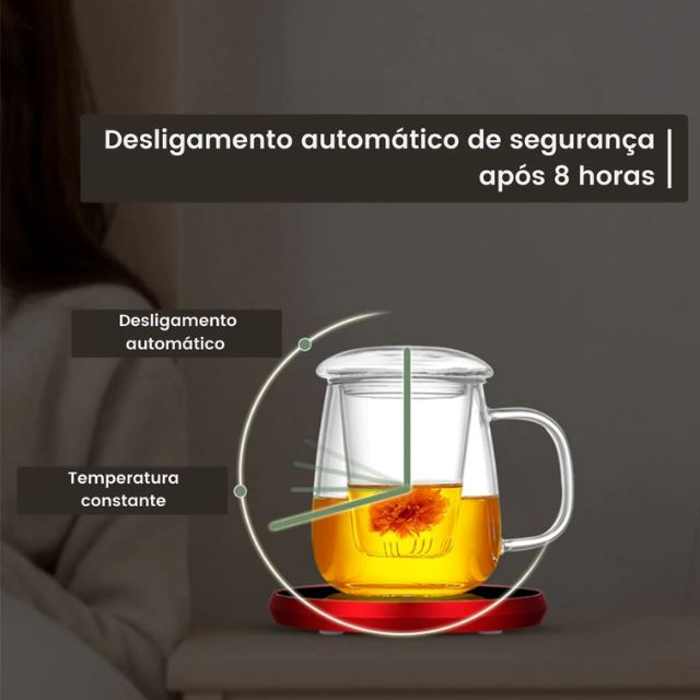 Aquecedor de Bebidas Portátil USB Casa e Cozinha 003 Gboshop 