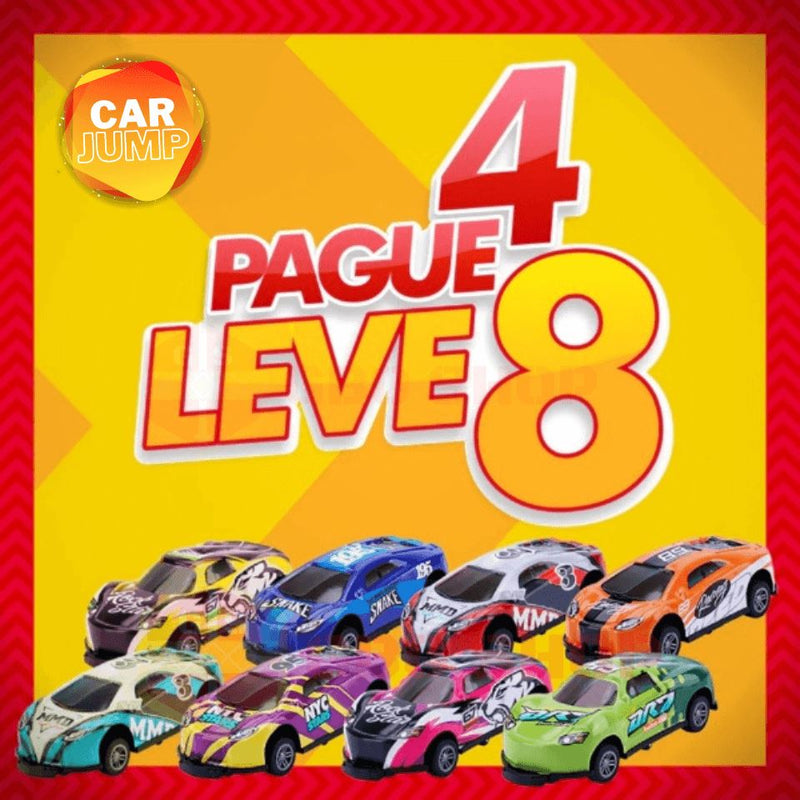 Brinquedo Car Jump® | (Compre 4 Leve 8 Unidades) Gboshop 