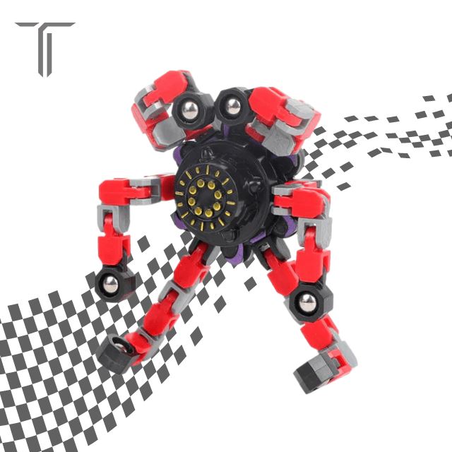 Brinquedo Transformers Flip - Anti Stress (Compre 1 leve 3) 0 Gboshop Vermelho 