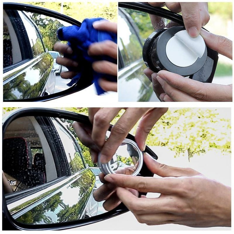 Safe Drive® - Espelho de Ponto Cego Ajustável (2 unidades) Automotivo 008 Gboshop 